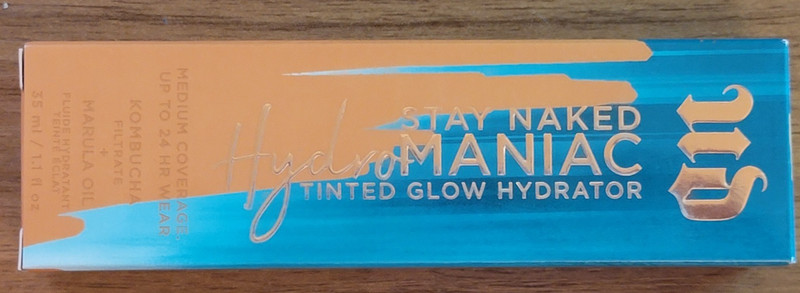 Urban Decay Stay Naked Hydromaniac tinted glow Hydrator #60 Medium Dark 1 oz