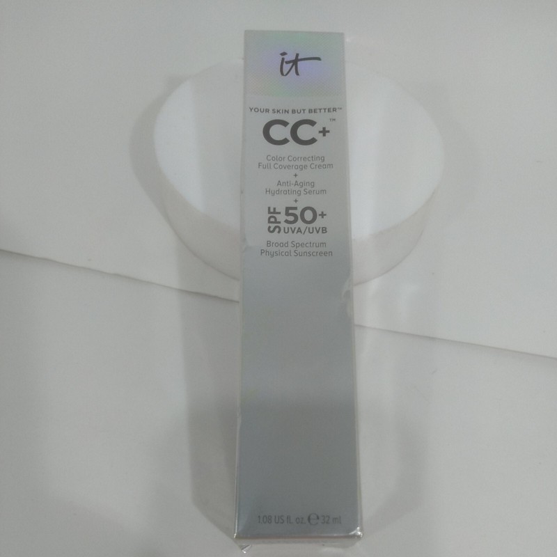 IT Cosmetics CC+ Cream with SPF 50+ Medium 1.08 fl. oz. Exp. 07/2023…
