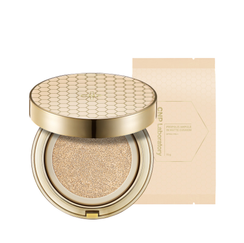 CNP Propolis Ampule In Matte Cushion 15g + Refill 15g (2 shades), SPF35PA++