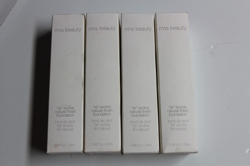 rms beauty ReEvolve Medium Coverage Liquid Foundation 4 COLORS ITALY