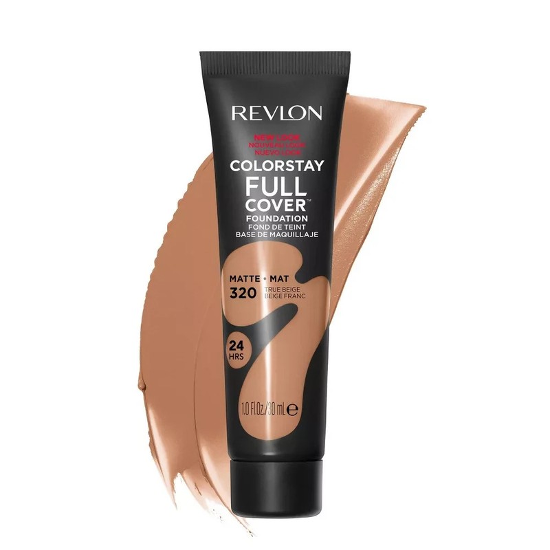 Revlon – ColorStay Full Cover Foundation, True Beige (320), 1 Fl Oz/30 mL