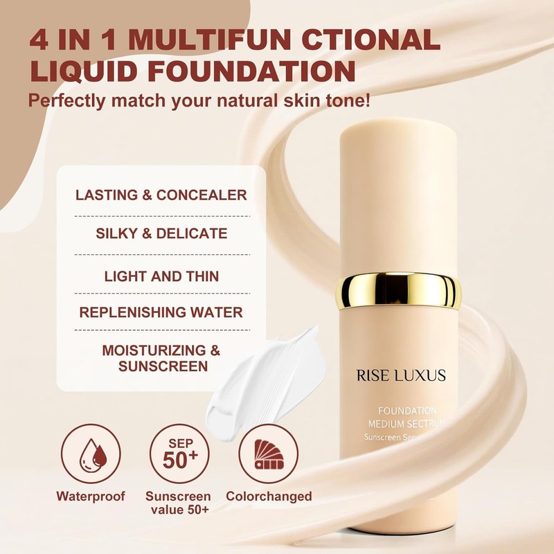 Ultrablend 4 In 1 Foundation Match Skin Color Combination Oily Dry Skin gallery