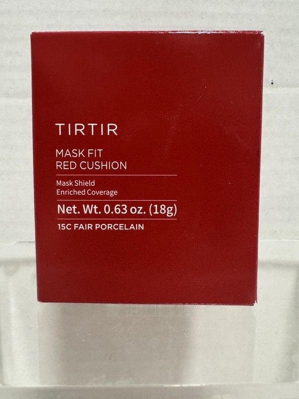 (US Seller) TIRTIR Mask Fit Red Cushion Foundation 15C Fair Porcelain 0.63oz NEW