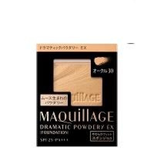 Shiseido Maquillage Dramatic Powder Foundation EX SPF25 PA+++ Ocher30 Refill New gallery