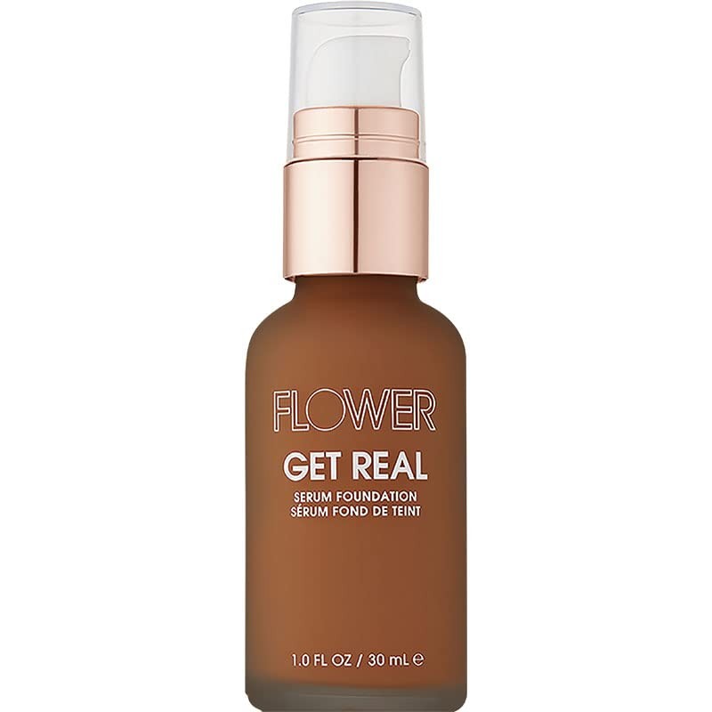 FLOWER BEAUTY Get Real Serum Foundation – Deep Golden