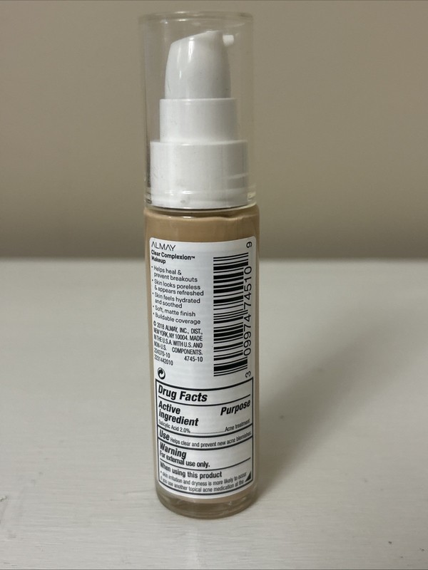 Almay Clear Complexion Makeup Make Myself Clear Foundation, 510 Natural Ochre gallery
