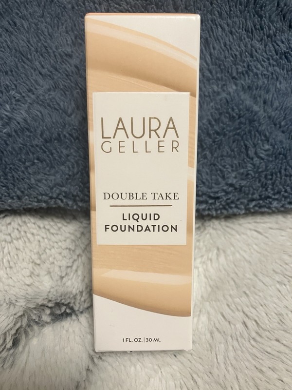 Laura Geller Double Take Liquid Foundation FAIR SEALED NEW in BOX