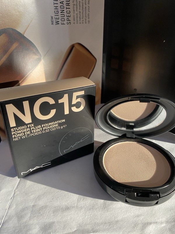 MAC Studio Fix Powder Plus Foundation, Full Size - 15g, NC15, Original Formula gallery