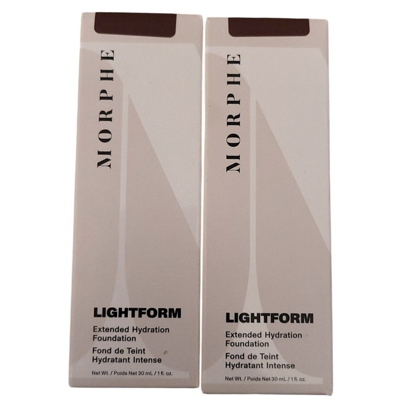 2 Morphe Lightform Extended Hydration Foundations Deep 33W Olive Undertone New gallery