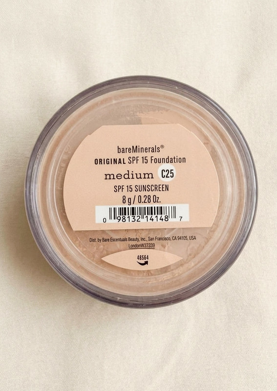 BareMinerals Original Foundation Medium C25 8g / 0.28oz Loose Powder SPF 15 New