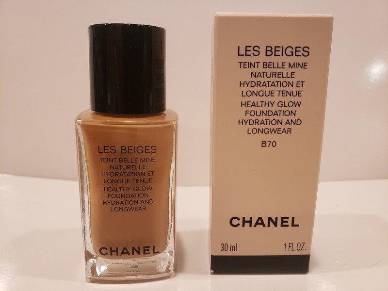 Chanel ~ Les Beiges Healthy Glow Liquid Foundation ~ B70 ~ 1 oz ~ NIB