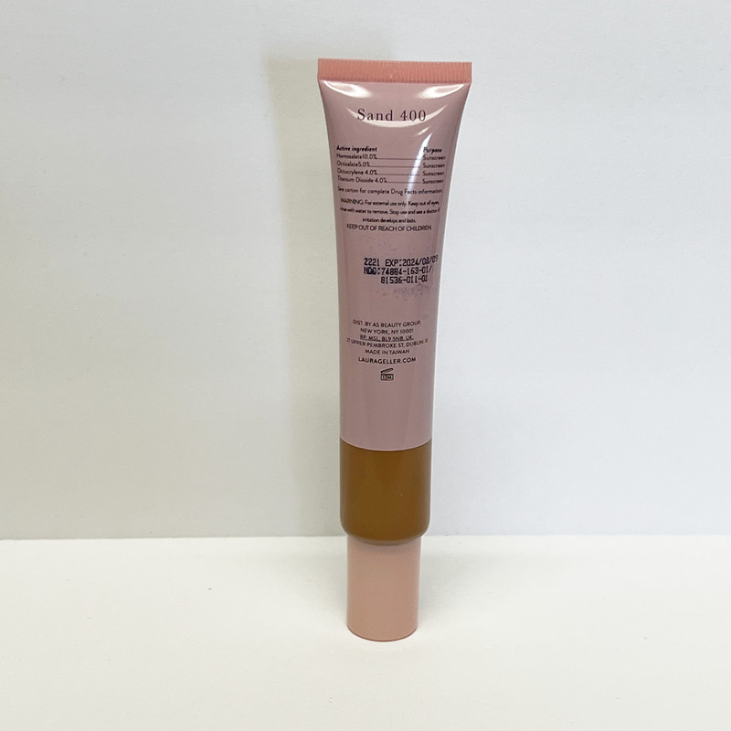 Laura Geller Better Than Bare Tinted Moisturizer SAND 400 SPF 50+ 1.48 oz NEW gallery
