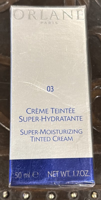 ORLANE PARIS Super-Moisturizing Tinted Cream 03 Protects Skin 50ml 1.7oz SEALED