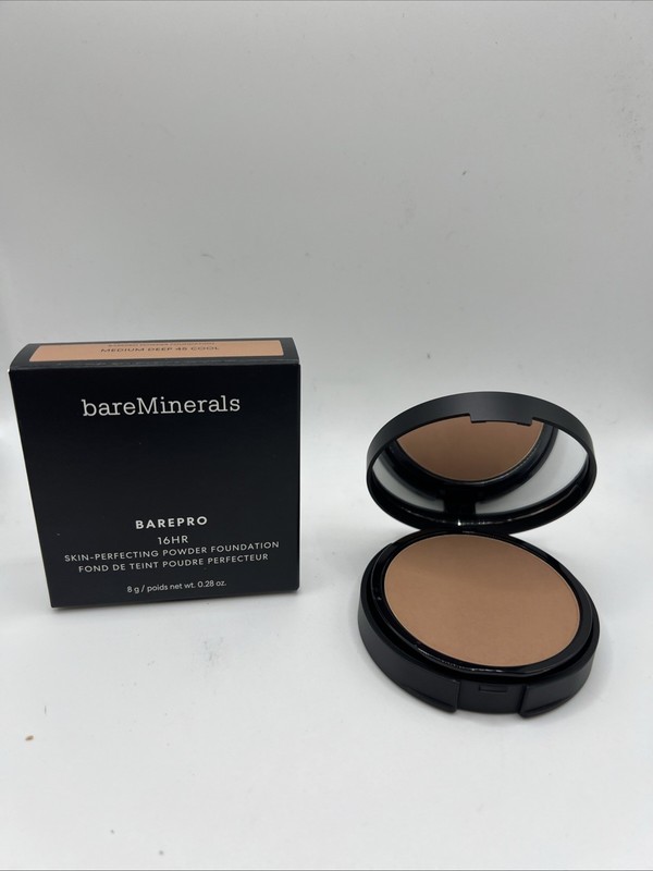bareMinerals Barepro 16hr Skin Perfecting Powder Foundation Medium Deep 45 Cool