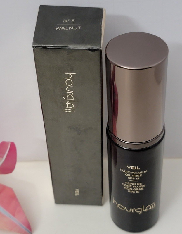 HOURGLASS VEIL FLUID MAKEUP OIL FREE 1.0 fl oz No. 8 WALNUT