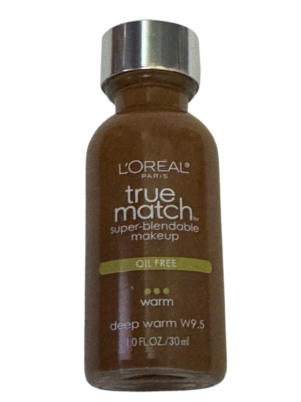 L’Oréal True Match Super-Blendable Makeup W9.5 Deep Warm 1.0 fl oz Oil Free
