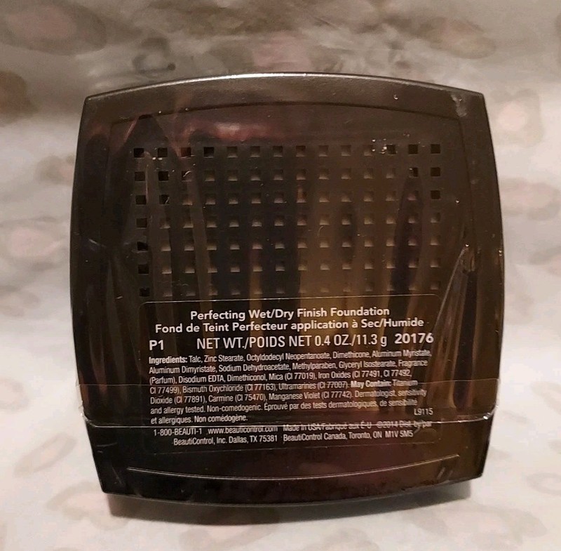 Beauticontrol Perfecting Wet Dry Finish Foundation P-1 New SEALED P1 gallery