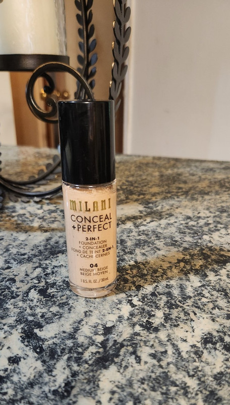 Milani Conceal+Perfect 2-in-1 Foundation+Concealer – 04 Medium Beige.
