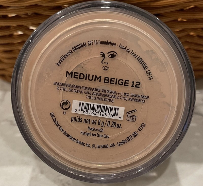 BareMinerals ORIGINAL Loose Powder *Medium Beige 12* ( 8g)