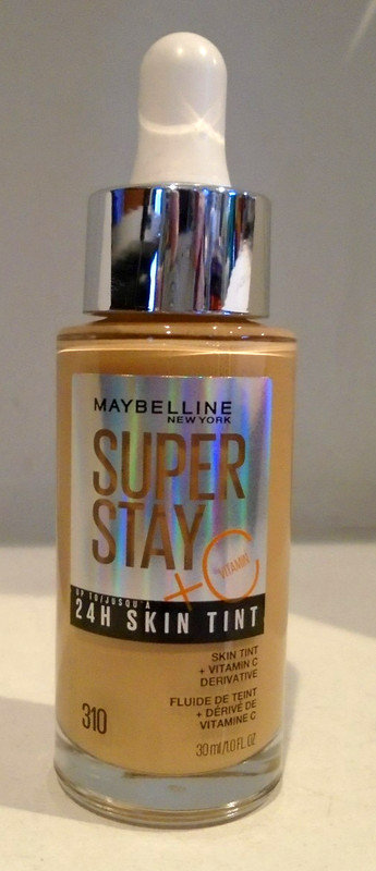 Maybelline Super Stay Up to 24HR Skin Tint with Vitamin C – 310 – Medium 1 fl oz