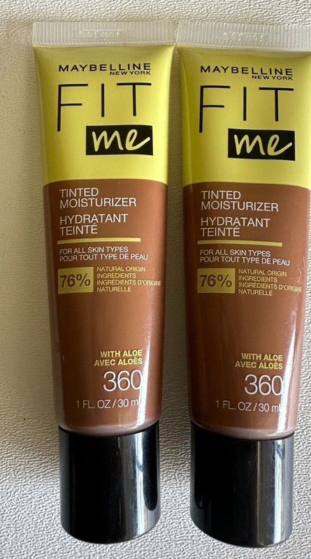 1x – 2x Maybelline Fit Me Tinted Moisturizer 1 oz. (CHOOSE SHADE)
