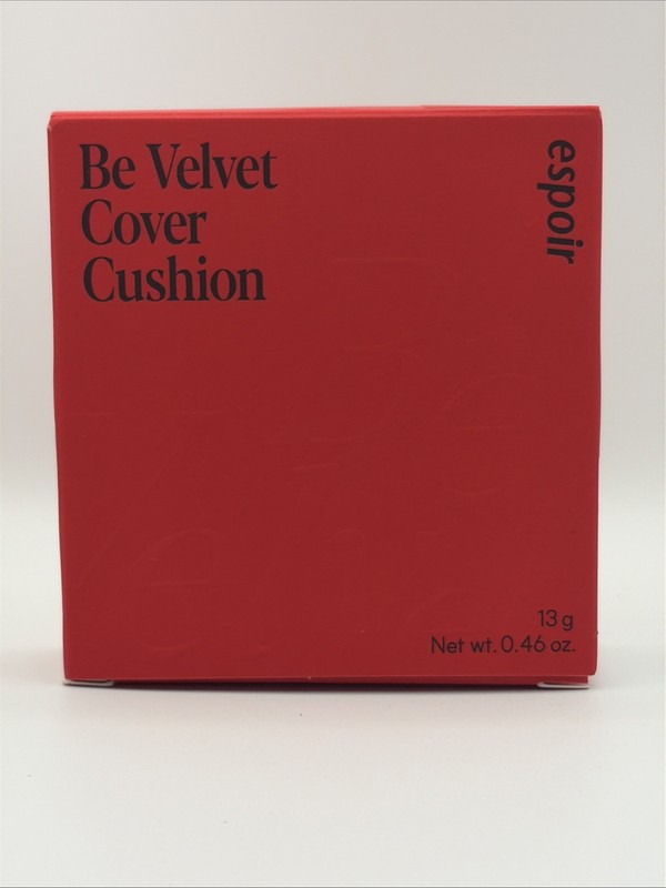 ESPOIR Be Velvet Cover Cushion 13g / 13 Porcelain Edition K-Beauty Korea