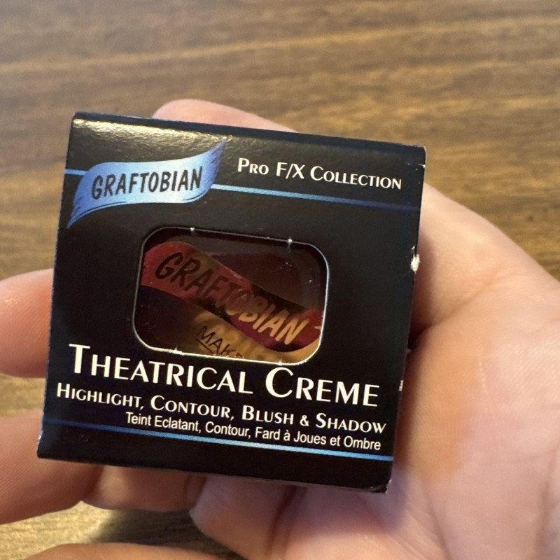 Graftobian Theatrical Crème, 1/4oz, Deep Highlight