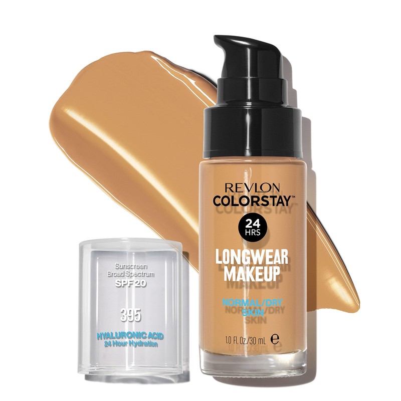 Revlon ColorStay Foundation 395 Deep Honey 1 Fl Oz Long Lasting Oil Free SPF 20