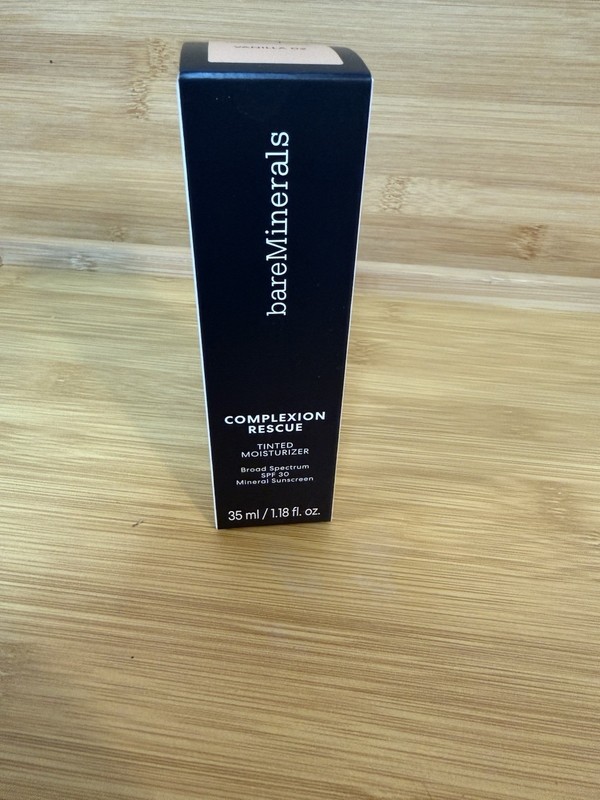 bareMinerals Complexion Rescue Tinted Hydrating Gel Cream VANILLA 02 .5 Oz-NEW