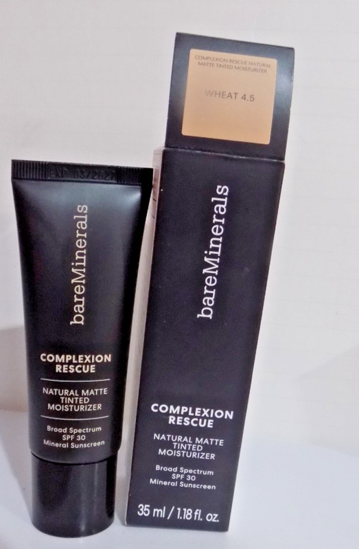 SEALED~bareMinerals Complexion Rescue Hydrating Gel SPF 30 «4.5 Wheat» 1.18 oz