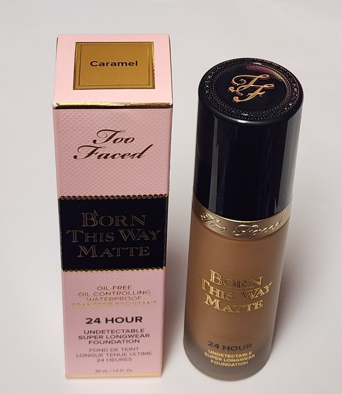 Too Faced Caramel Born This Way Matte 24 Hour Foundation 1 oz
