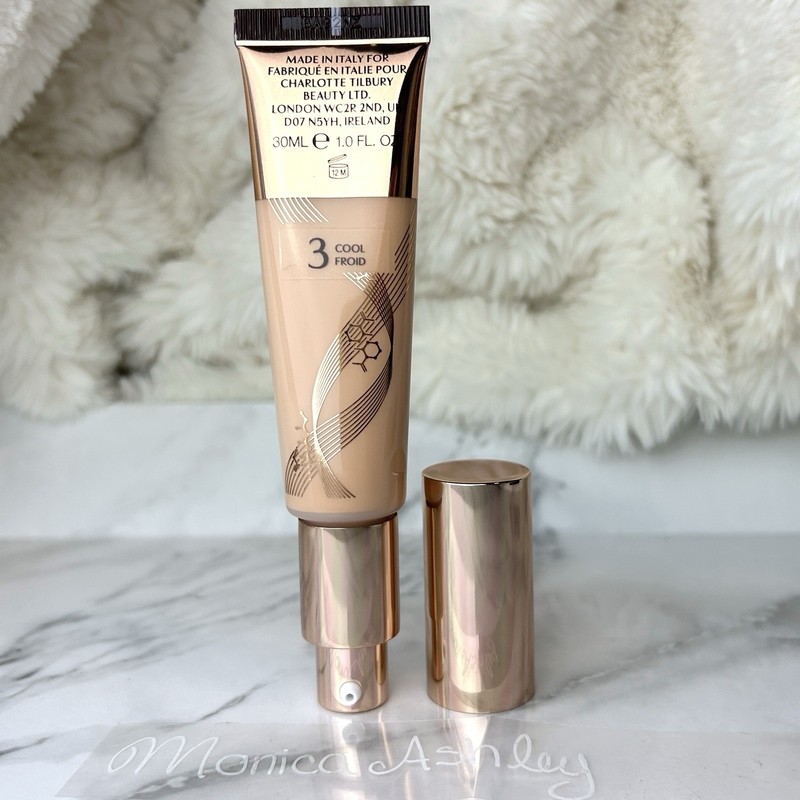 NEW Charlotte Tilbury Beautiful Skin Foundation Light 3 Cool 30ml Full Size NIB gallery