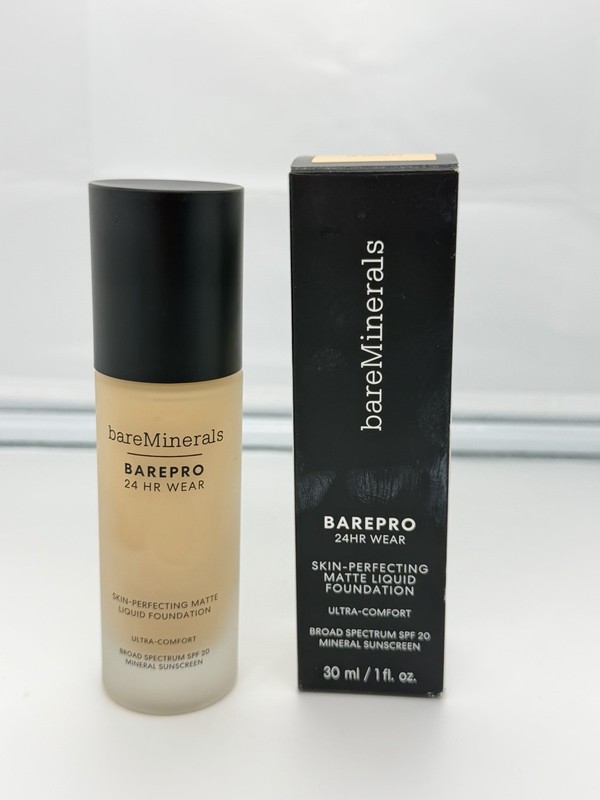 bareMinerals BAREPRO 24HR Wear Matte Liquid Foundation SPF20 Fair 15 Warm 1oz
