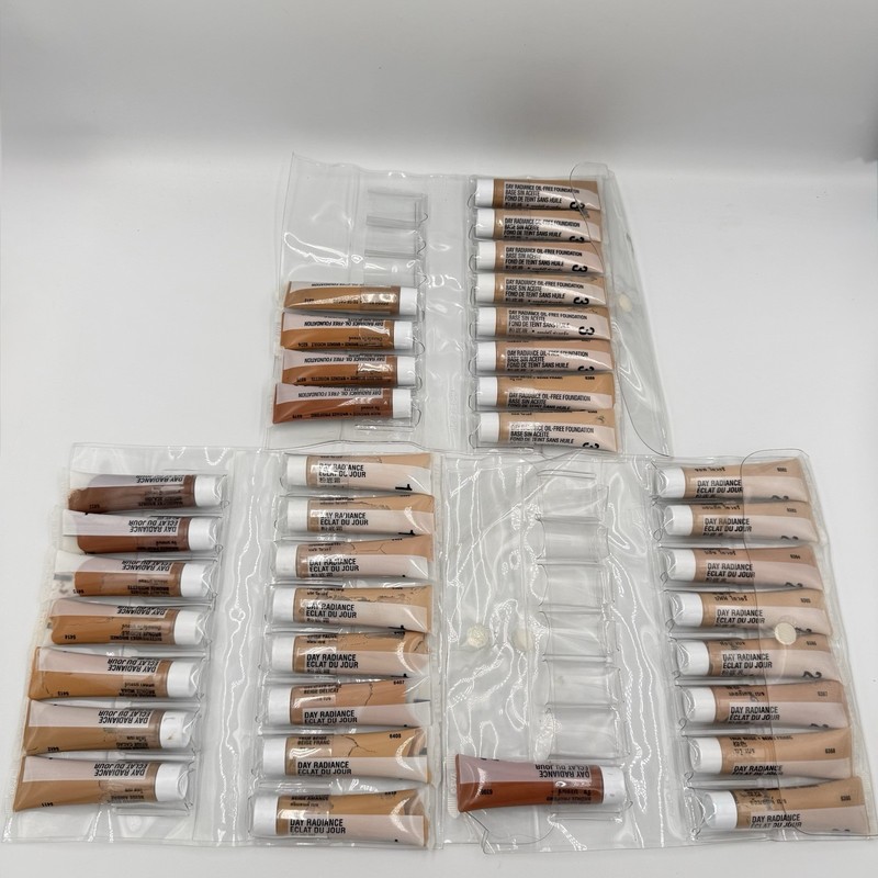 36 VTG Mary Kay Day Radiance Cream Foundation Huge Lot Assorted Shades Demo Tube