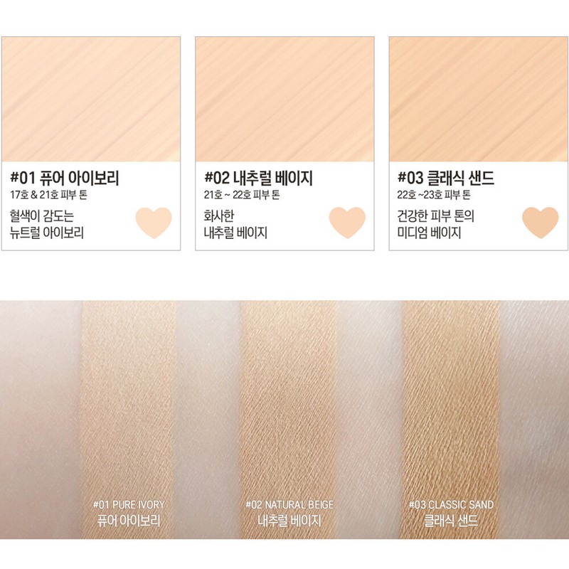 PERIPERA Double Longwear Cover Concealer 5.5g K-Beauty