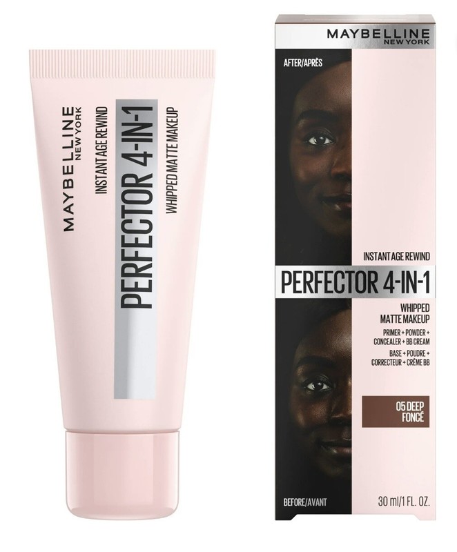 Maybelline Instant Age Rewind Perfector 4-In-1 Whipped Matte Makeup 05 Deep NEW