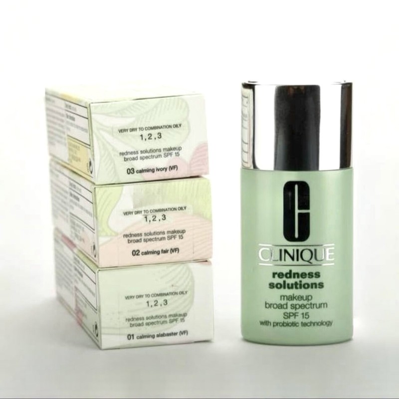 Clinique Redness Solutions Makeup SPF15 30ml / 1oz NIB – Choose Your Shade 01~05