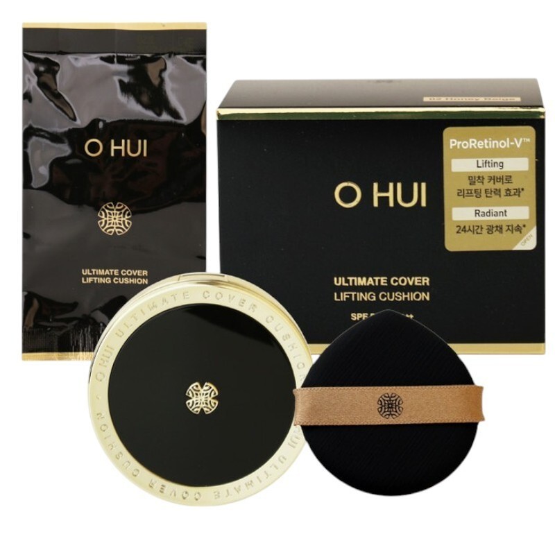 OHUI Ultimate Cover Lifting Cushion (15g + 15g Refill) 01 Milk Beige