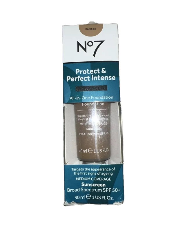 1 No7 Protect & Perfect Intense Advanced All In 1 Foundation Bamboo SPF 50+