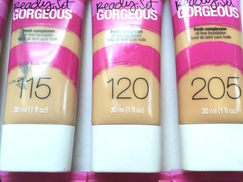 CoverGirl Ready, Set Gorgeous Fresh Complexion Oil Free Foundation Base Variety gallery