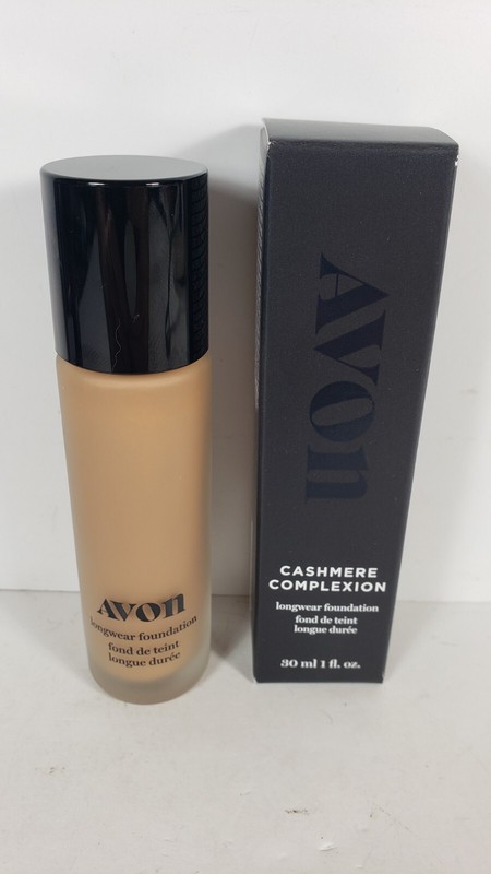 AVON CASHMERE COMPLEXION LONGWEAR FOUNDATION GINGERBREAD 1FL OZ NIB 30ml gallery