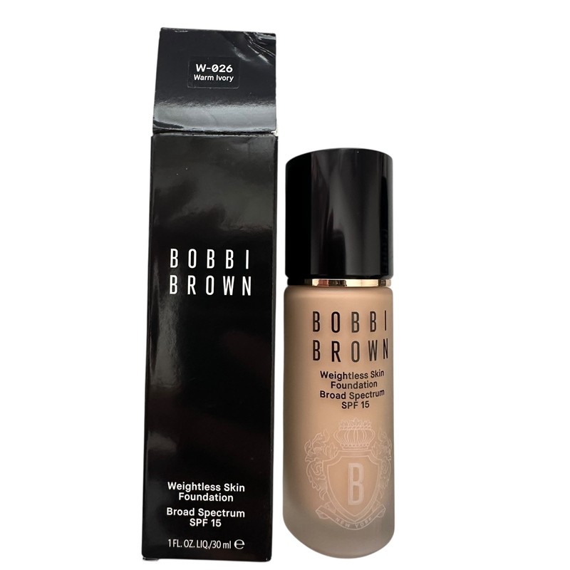 BOBBI BROWN SKIN LONG WEAR WEIGHTLESS SPF 15 MAKEUP FOUNDATION 1 OZ / 30 ML NIB
