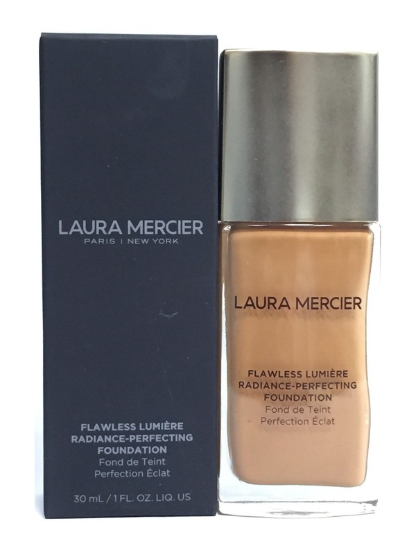 Laura Mercier Flawless Lumiere Radiance-Perfecting Foundation – 4C1 Praline, 1oz