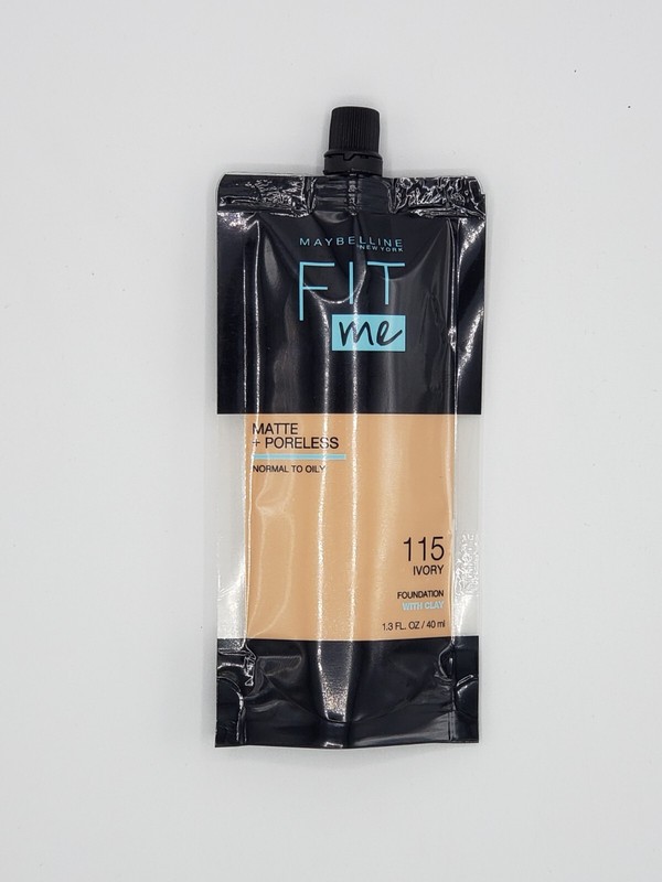 Maybelline Fit Me POUCH Matte + Poreless Liquid Normal To Oily 115 Ivory
