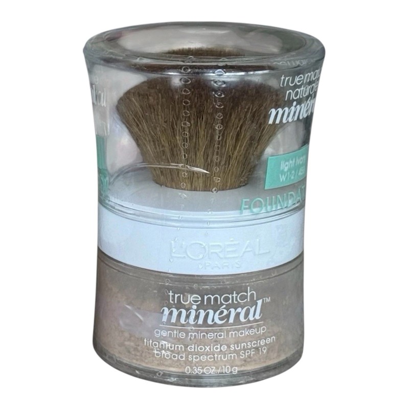 Loreal LIGHT IVORY True Match Mineral Powder Foundation W1-2 /458 Sealed