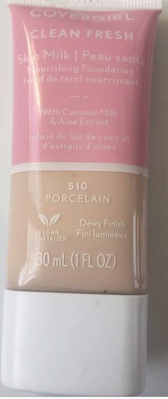 COVERGIRL Clean Fresh Skin Milk Foundation Porcelain #510