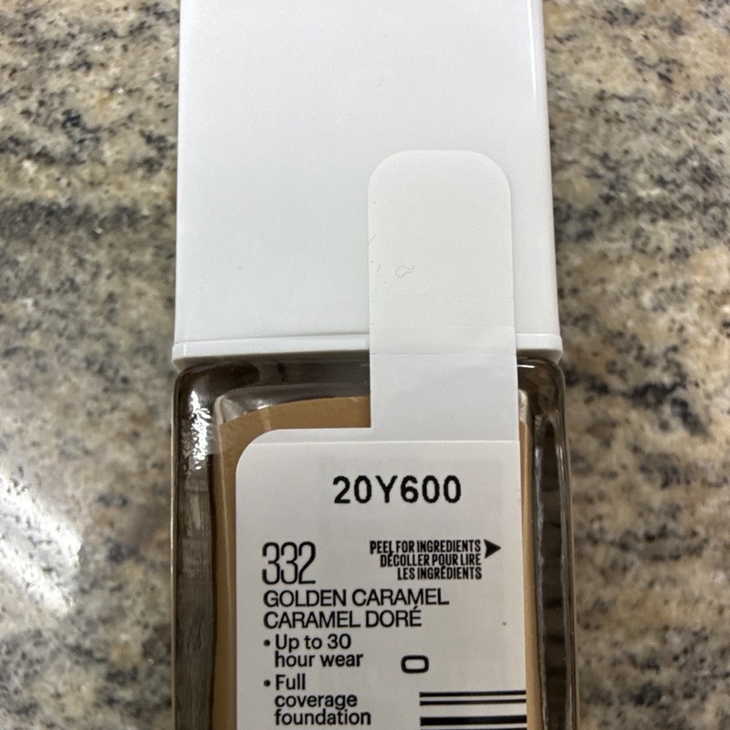 Maybelline New York Super Stay Active Wear Foundation 332 Golden Caramel 1 fl oz gallery