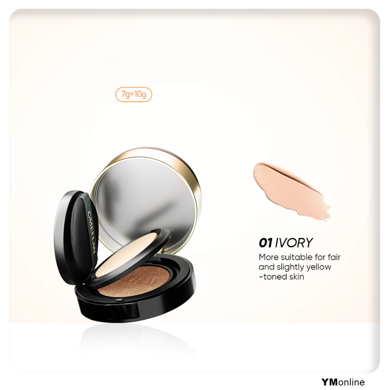 GMEELAN Black Truffle Air Cushion / GMEELAN High Cover BHA Repair Matte