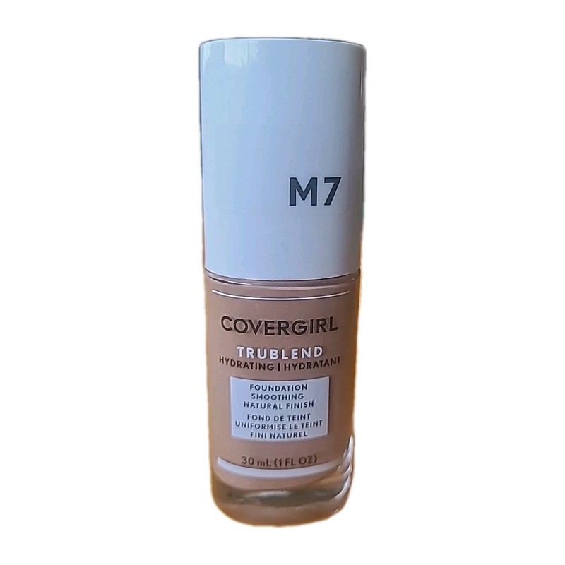 COVERGIRL truBLEND Liquid Foundation – 1 fl oz M7 Soft Honey