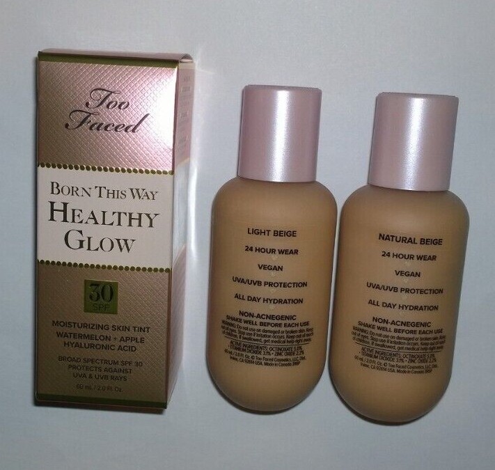 Too Faced Healthy Glow Skin Tint Foundation SPF 30 - You Choose Shade - New gallery